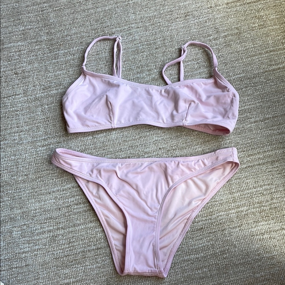 Onia Sarita Light Pink Bikini Set size small